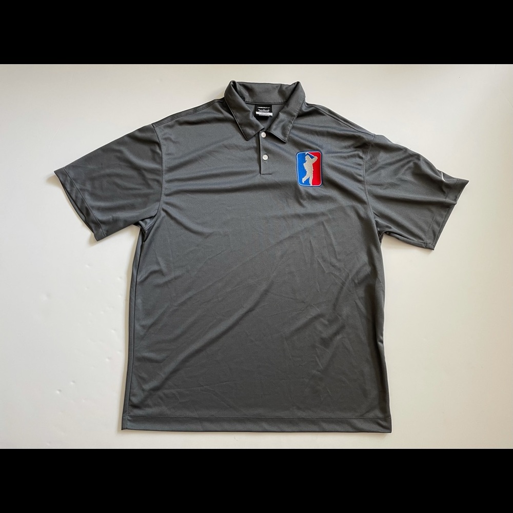 Nike Golf Dri-Fit USPGA Firemen Dark Gray Polo